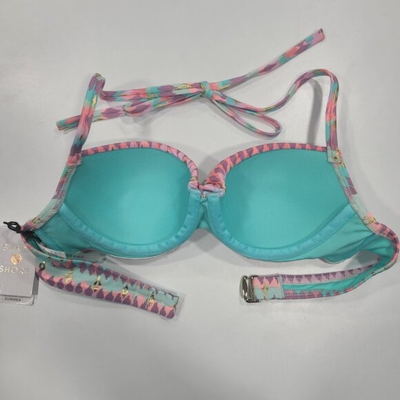 Shade & Shore Front Twist Bandeau Bikini Top - Picture 7 of 7